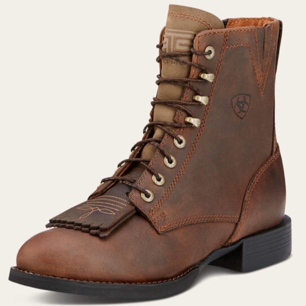 Ariat Heritage Lacer II Boot distressed brown New without box women’s 8B
